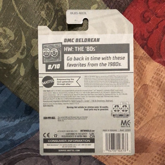 🛍️5/$20🛍️BNIB Hotwheels DMC Delorean. - Picture 2 of 4